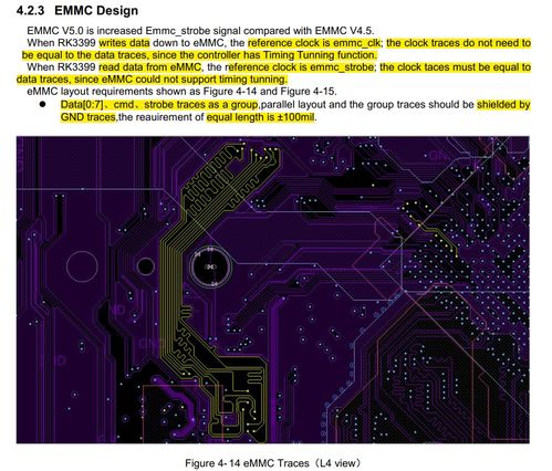RK3399 eMMC硬件設(shè)計要點